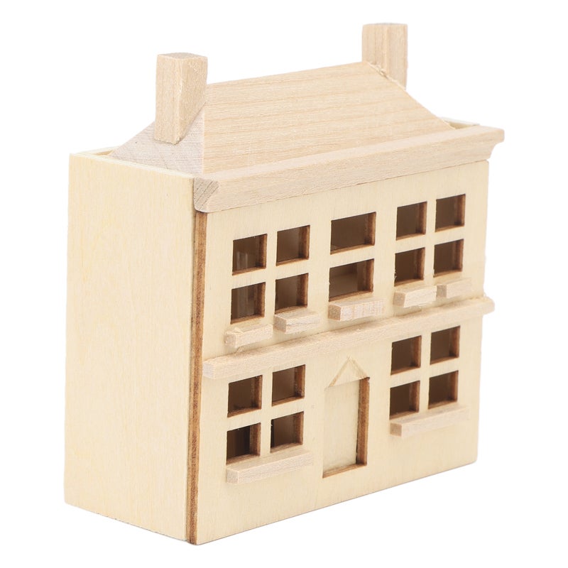 DIY Dollhouse Kit: 1 Wooden Miniature Dollhouse Villa - Exquisite Craftsmanship Easy Assembly for Collectors, Children Play & Home Desktop Decoration - Image 5