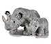 Ice King Bear Mom and Baby Stuffed Animals Set Zoo Wild Animals Rhino - Image 2