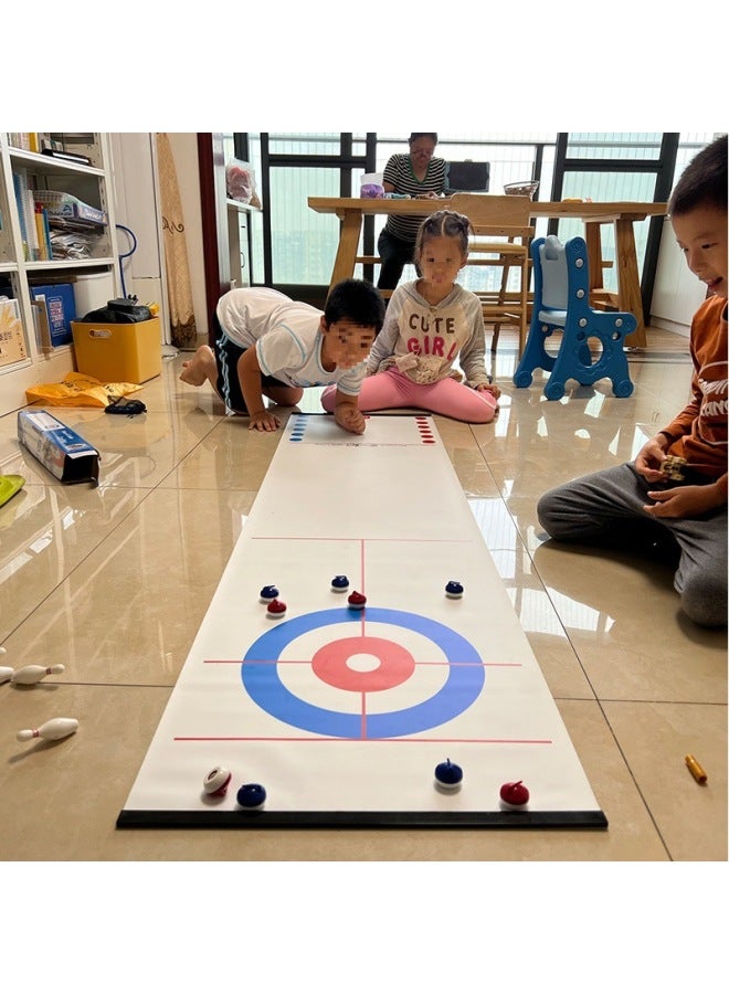 Table Curling Toy Kidsren's Desktop Robot Battle Game Board Game Dryland Ice Hockey Sand Pot Bowling Props
