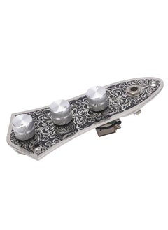 Thoraya Volume Control Plate Metal Wiring Harness Board with Switch Knob for JB Jazz Bass Guitar  - Image 2