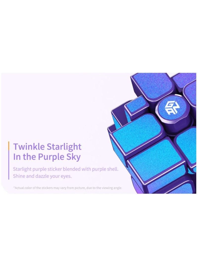 GANCUBE - GAN Mirror M Purple - Magnetic Alien Cube - Image 1