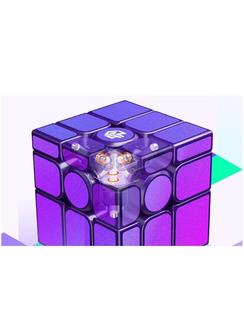 GANCUBE - GAN Mirror M Purple - Magnetic Alien Cube - Image 1