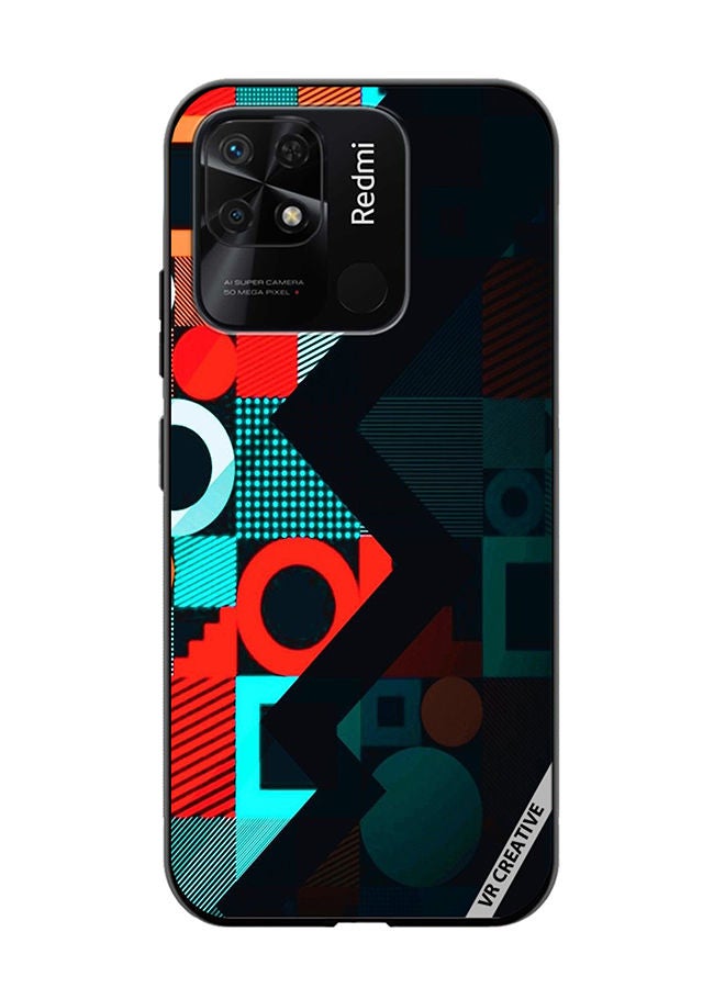 VR CREATIVE Protective Case Cover For Xiaomi Redmi 10C Texture Design Multicolour - Image 1
