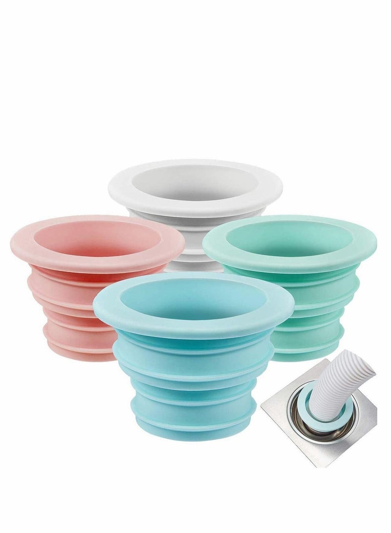 Y&D Silicone Pipe Seal Plug Washing Machine Drain Singing Hose Channel Sealing Ring For Bathroom Kitchen Laundry Deodorant - Image 1