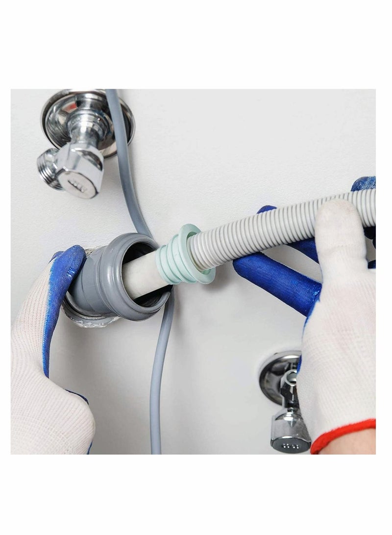 Y&D Silicone Pipe Seal Plug Washing Machine Drain Singing Hose Channel Sealing Ring For Bathroom Kitchen Laundry Deodorant - Image 5