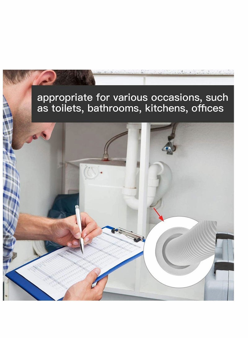 Y&D Silicone Pipe Seal Plug Washing Machine Drain Singing Hose Channel Sealing Ring For Bathroom Kitchen Laundry Deodorant - Image 4