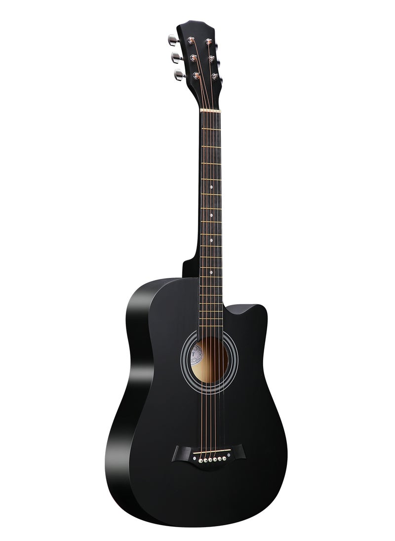 Sharpdo 38-Inch Beginner High Quality Basswood Guitar with Guitar Accessories with Carry Bag, Suitable for Beginners  - Image 2