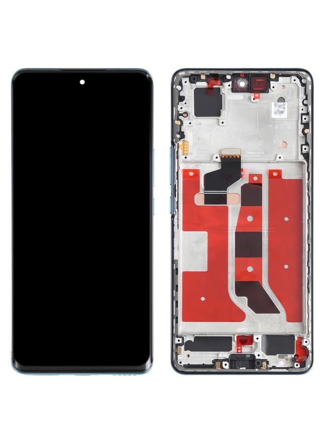 erorex Replacement Original OLED LCD Screen for Honor 50 Digitizer Full Assembly with Frame Green - Image 3