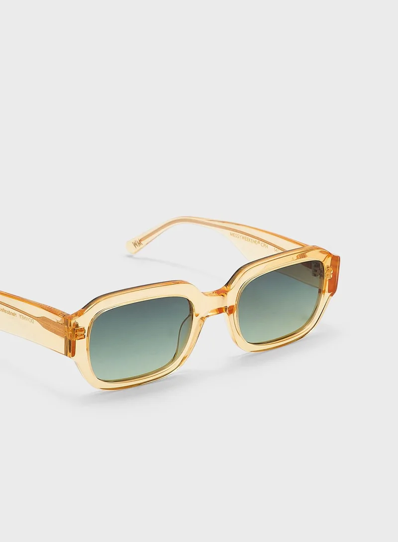 MESSYWEEKEND Downey Shape Sunglasses