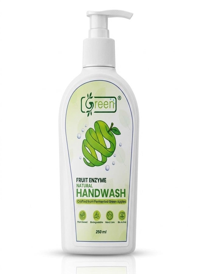 GREEN'S Green Hand Wash with Fermented Green Apple Extracts | Natural Fruit Enzyme Hand| Gentle on Sensitive Skin - Image 1