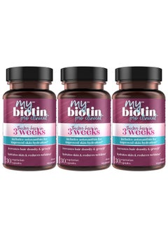 Purity Products MyBiotin ProClinical - Thicker Hair in 3 Weeks & Fights Wrinkles - MB40X Patented Biotin Matrix w/ Astaxanthin - 40X More Soluble vs Ordinary Biotin - Hair, Skin & Nails - Purity Products - 90 Count  - Image 1