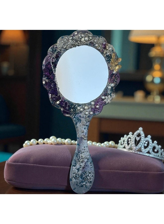Resin Hand Mirror