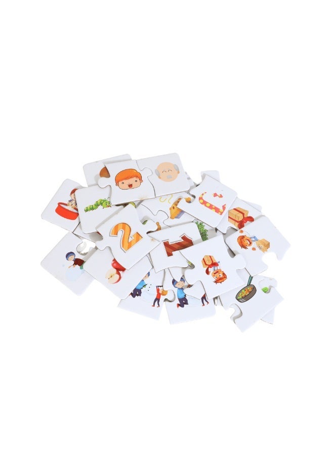 QIHAN Educational Logical Sequencing Puzzle Game with 20 Pictures for Kids - Image 3