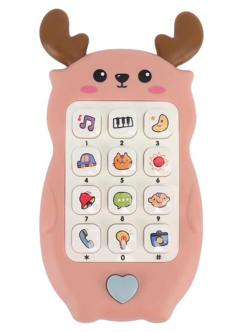 Musical Phone Toy with Teether for Baby - Image 1