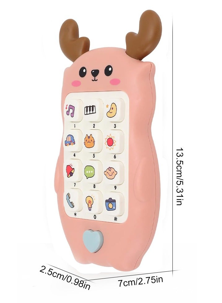 Musical Phone Toy with Teether for Baby - Image 2