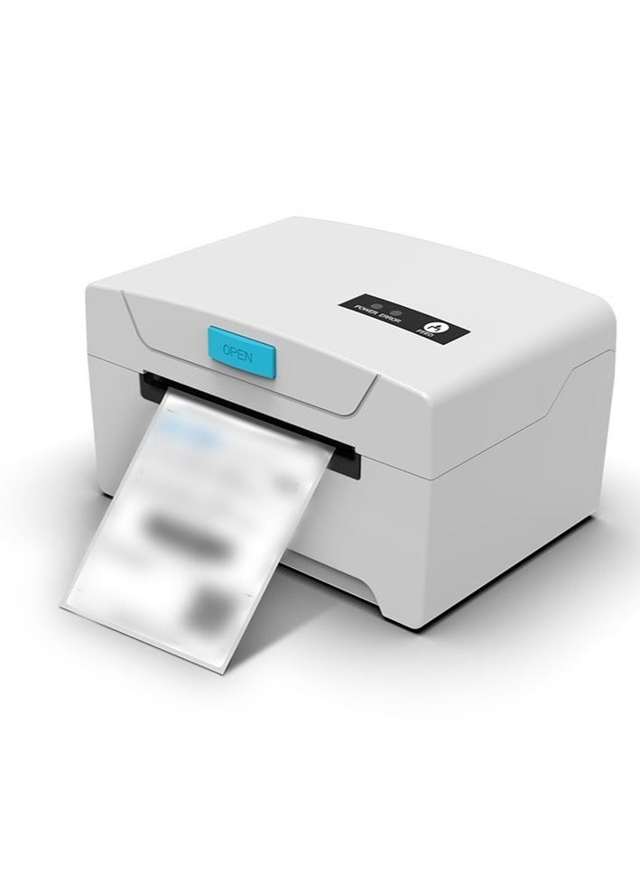 والالا طابعة ملصقات حرارية، اتصال USB، عرض طباعة قابل للتعديل، طابعة ملصقات احترافية للشحن المكتبي، ملصقات البريد السريع، طابعة باركود QR - Image 1