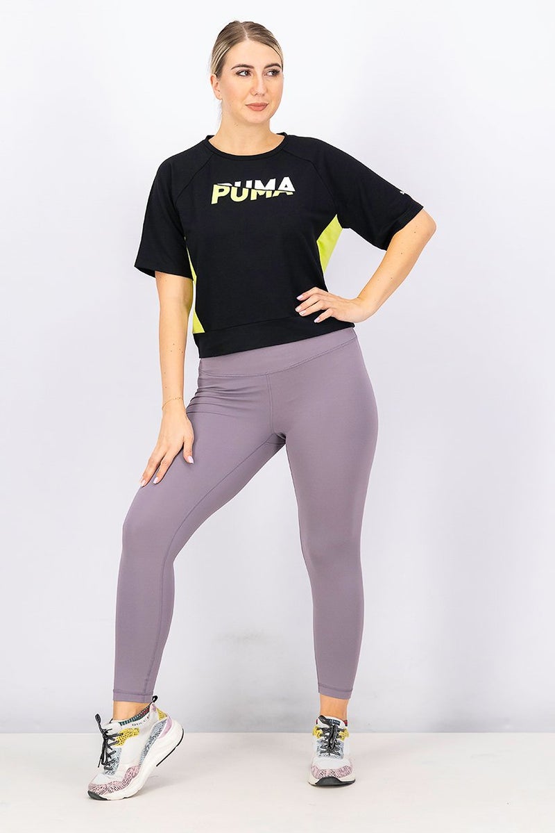 PUMA Women Relaxed Fit Short Sleeve Training T-shirt, Back Combo  - Image 4