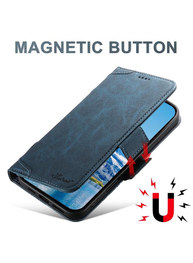 سوتين جراب هاتف SUTENI J07 متعدد الوظائف أفقي قابل للطي من الجلد مع خاصية Magsafe لهاتف iPhone 16 Pro - Image 2