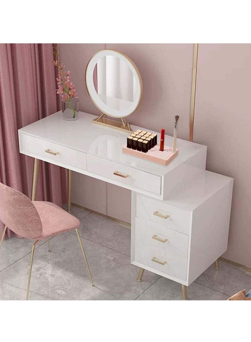 SYOSI Lipsticks Silicone Holder Upgraded Cosmetic Display Case Organizer Stand for Lip Stick Nail Polish, Brushes Eyebrow Pencil and More Premium Makeup Storage Case - Image 5