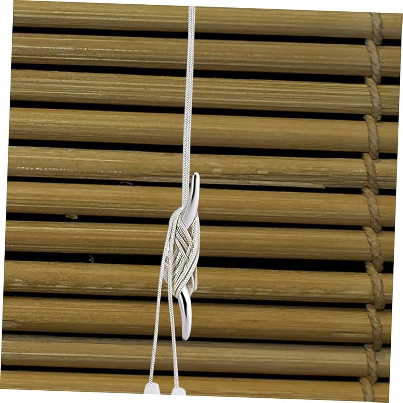 Jojofuny 18 قطعة من المراسي المعدنية للحبال العمياء 3 عبوات لأمان النوافذ الستائر العمودية الظلال الدوارة الستائر الرومانية - Image 4