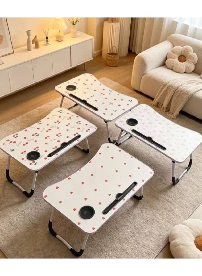 3D table with cup holder + mobile and tablet stand - Image 1