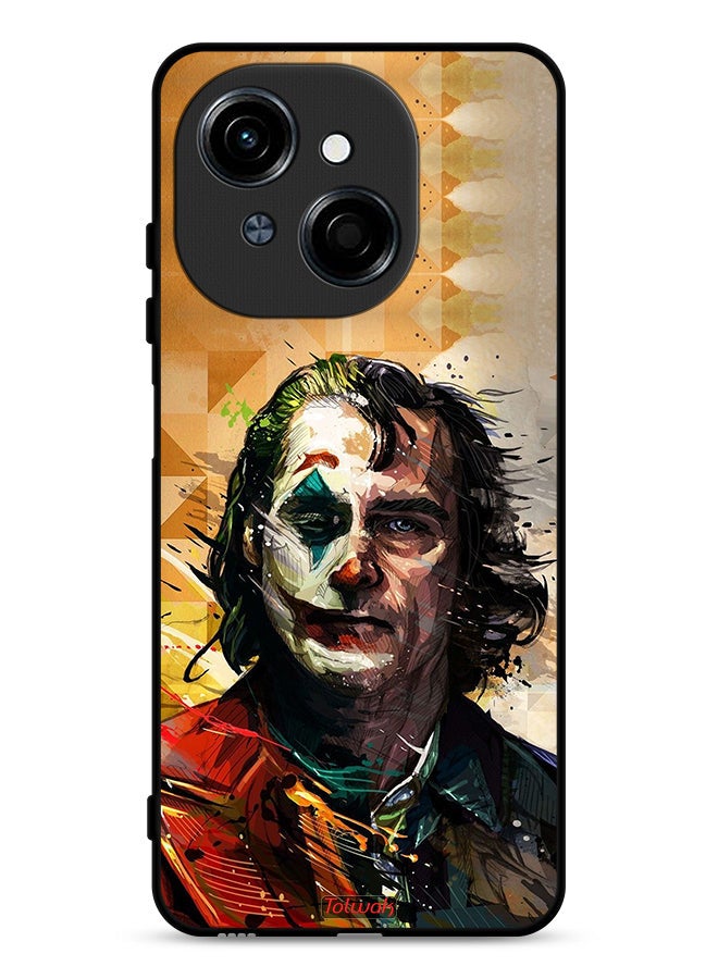 Tolwak Tecno Spark Go 1 4G Protective Case Cover Joker Paint Art - Image 1