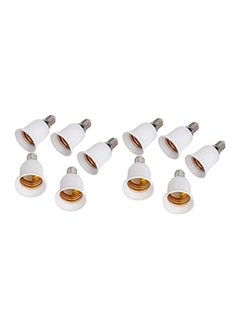 Screw Base Lamp Holder Adapters For Rechargeable And Dimmable Table Lamps 10pcs Socket Adapters