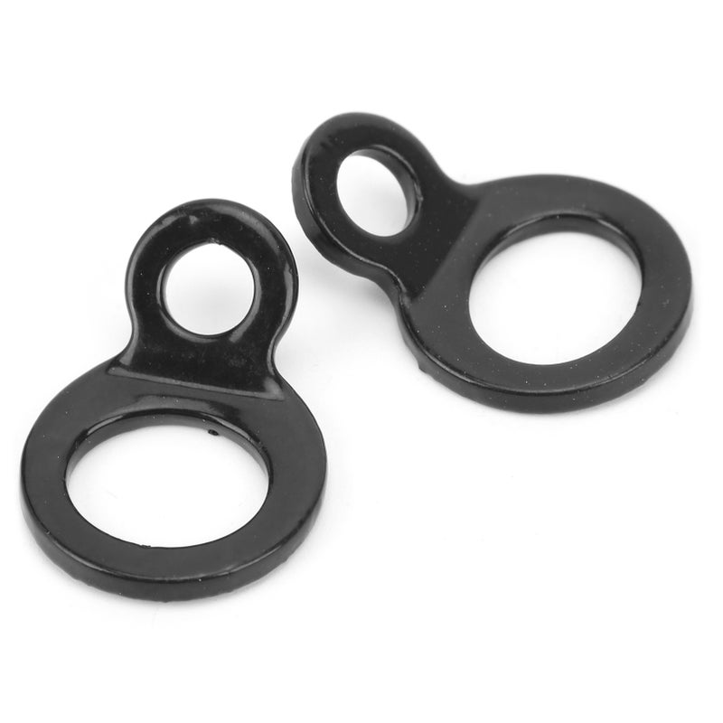 Pair Trailer Tie Down Rings D Shaped Stainless Steel for Motorcycle Bicycle Kayak ATV - Image 2