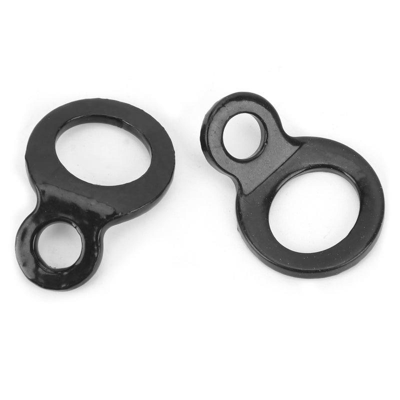 Pair Trailer Tie Down Rings D Shaped Stainless Steel for Motorcycle Bicycle Kayak ATV - Image 1