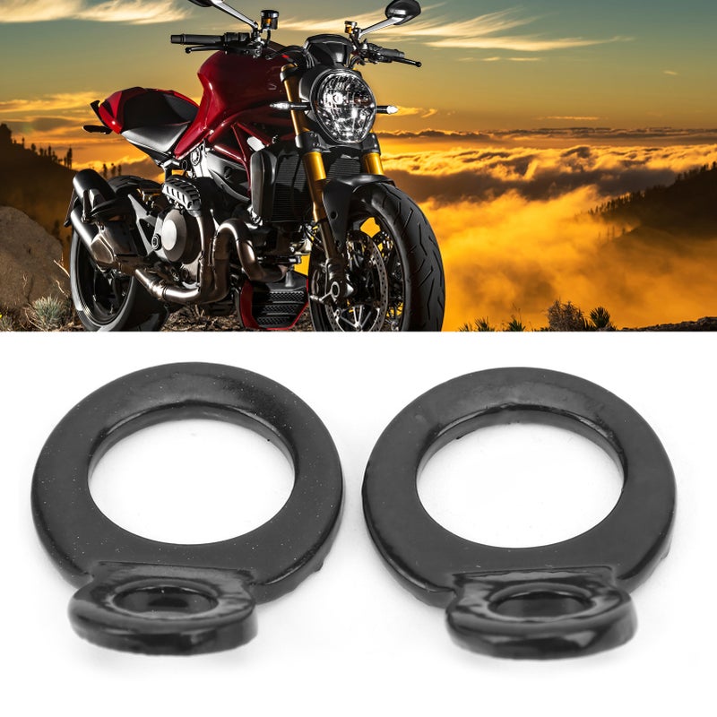 Pair Trailer Tie Down Rings D Shaped Stainless Steel for Motorcycle Bicycle Kayak ATV - Image 5