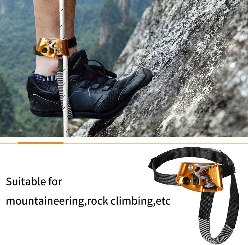 WILDKEN Foot Ascender Outdoor Mountaineering Tree Arborist Climbing Rappelling Equip Left Right Foot Ascender - Image 4