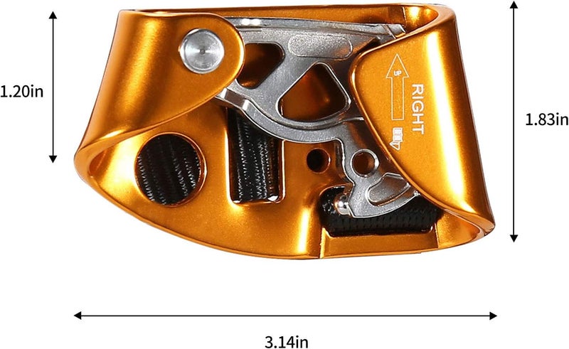 WILDKEN Foot Ascender Outdoor Mountaineering Tree Arborist Climbing Rappelling Equip Left Right Foot Ascender - Image 2