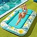 Panadajoy Tanning Pool Floats for Adults with Cup Holder Pillow Thick UVResistant PVC Portable Float for Backyard Pool Lake Compact Design Easy Inflation Durable for Tanning Relaxation - Image 3