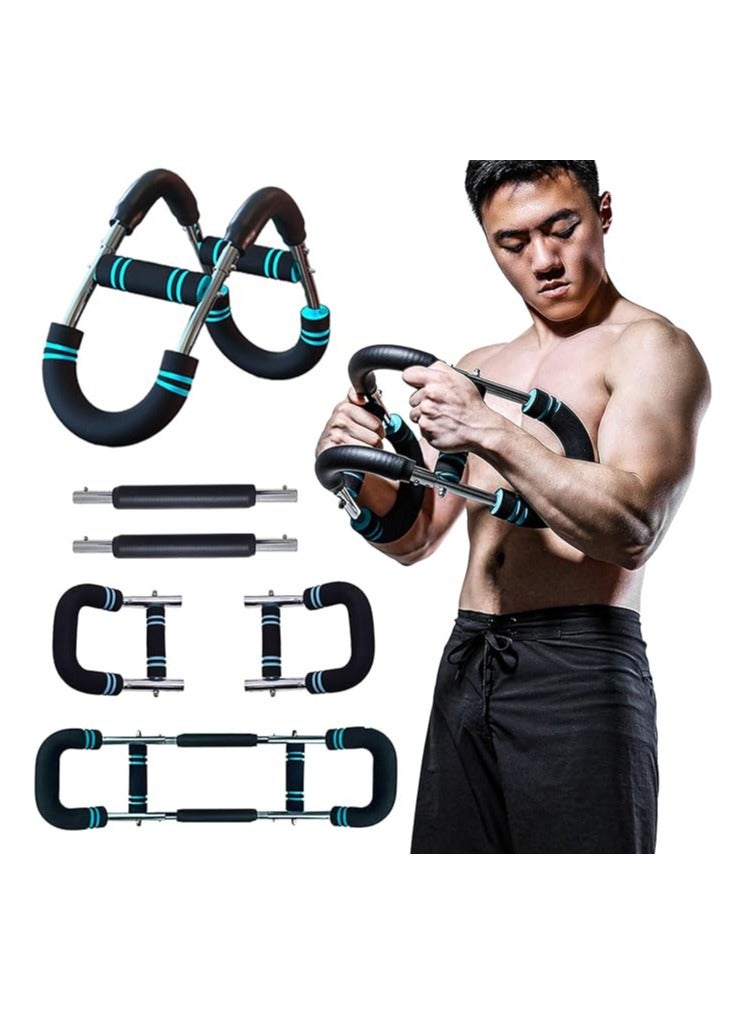 Generic The ultimate arm trainer. Adjustable chest expander, arm exerciser. Shoulder muscle training fitness equipment, upper body strength training machine.  - Image 1