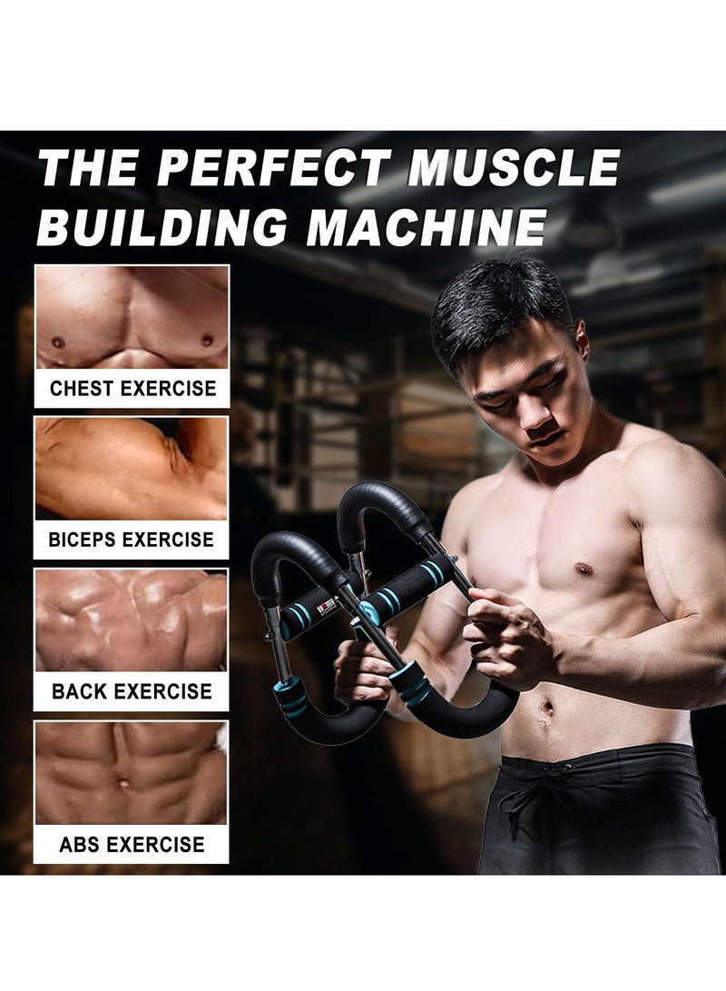 Generic The ultimate arm trainer. Adjustable chest expander, arm exerciser. Shoulder muscle training fitness equipment, upper body strength training machine.  - Image 5