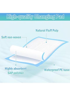 erorex 20 40 50 100Pcs Disposable Changing Pad Underpad Bed Protector Mat Soft Non Woven Fabric Leak  - Image 5