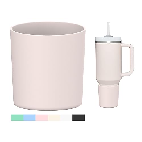 WUQID Higher Silicone Boot Compatible with Stanley Quencher H2.0 40oz 30oz 20oz & IceFlow Flip 30oz 20oz,Fit Same Diameter 20oz-40oz Tumbler Cups Anti-Slip Bottle Bottom Sleeve Cover - Image 1