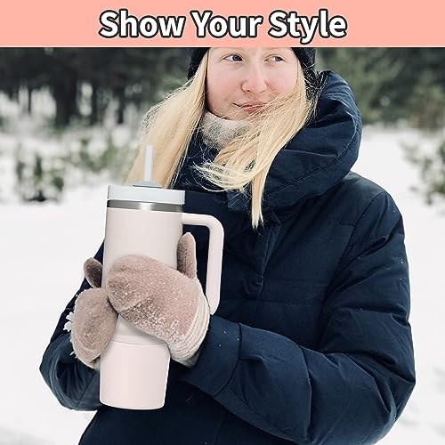 WUQID Higher Silicone Boot Compatible with Stanley Quencher H2.0 40oz 30oz 20oz & IceFlow Flip 30oz 20oz,Fit Same Diameter 20oz-40oz Tumbler Cups Anti-Slip Bottle Bottom Sleeve Cover - Image 5