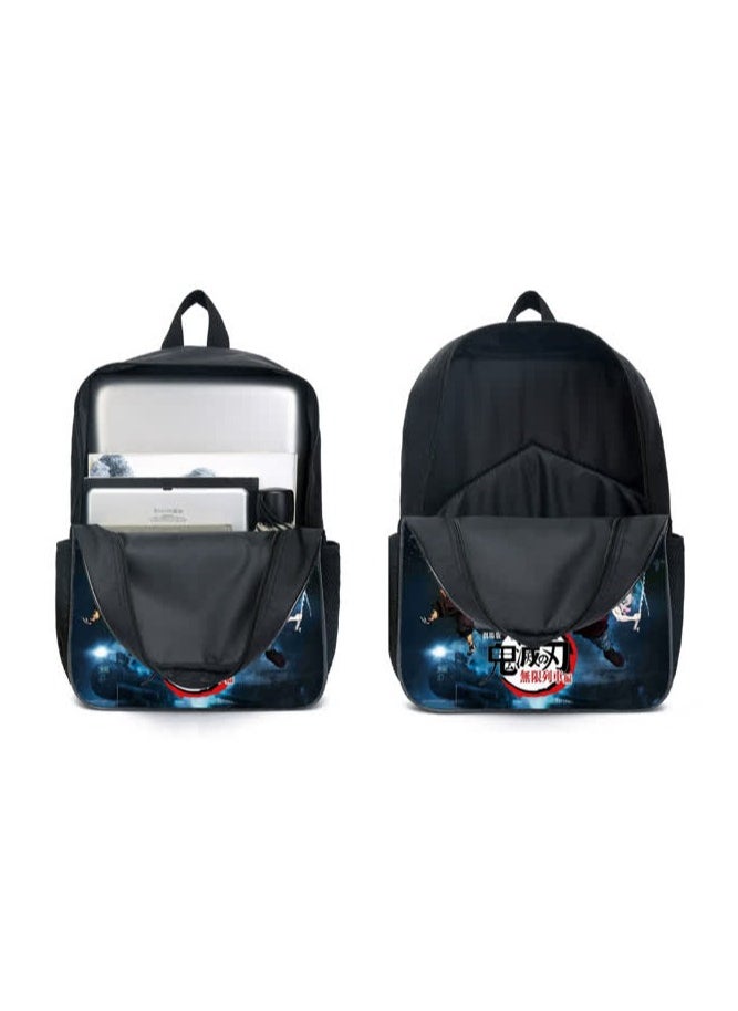 Hot-selling animation cartoon backpack at the beginning of the school season, large-capacity three-piece printed backpack-39