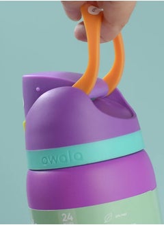 Owala FreeSip Insulated Stainless Steel Water Bottle With Straw For Sports Travel And School BPA Free Sports Water Bottle(Pink 32OZ)  - Image 4
