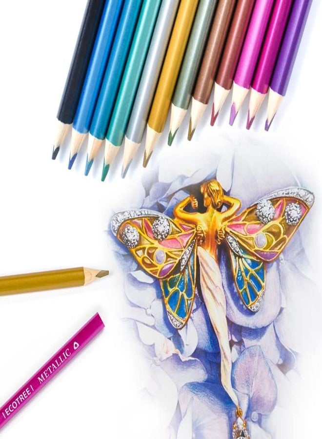 ECOTREE Stocking Stuffers, Colored Pencils, Drawing Pencils Colored Pencil for Adult Coloring Art Supplies for Coloring, Drawing, Shading, 36 Count - Image 4