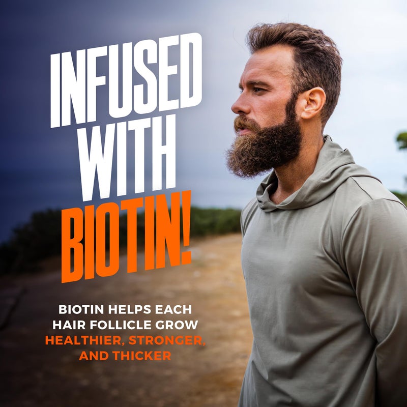 Wild Willies سيروم نمو اللحية وايلد ويليس - معزز طبيعي مع البيوتين والكافيين والزيوت الأساسية لشعر الوجه الأكثر كثافة وامتلاء - للعناية اليومية المغذية - Image 4