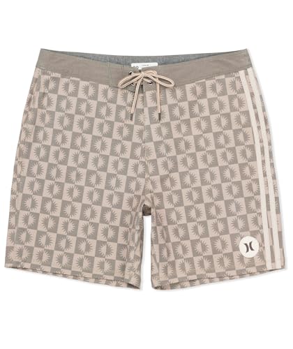 Hurley Mens Phantom Naturals Tailgate 18in Outseam Boardshort Woodside 32IN - Image 1