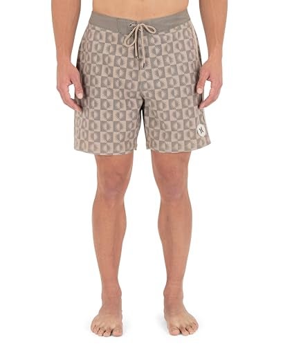Hurley Mens Phantom Naturals Tailgate 18in Outseam Boardshort Woodside 32IN - Image 3