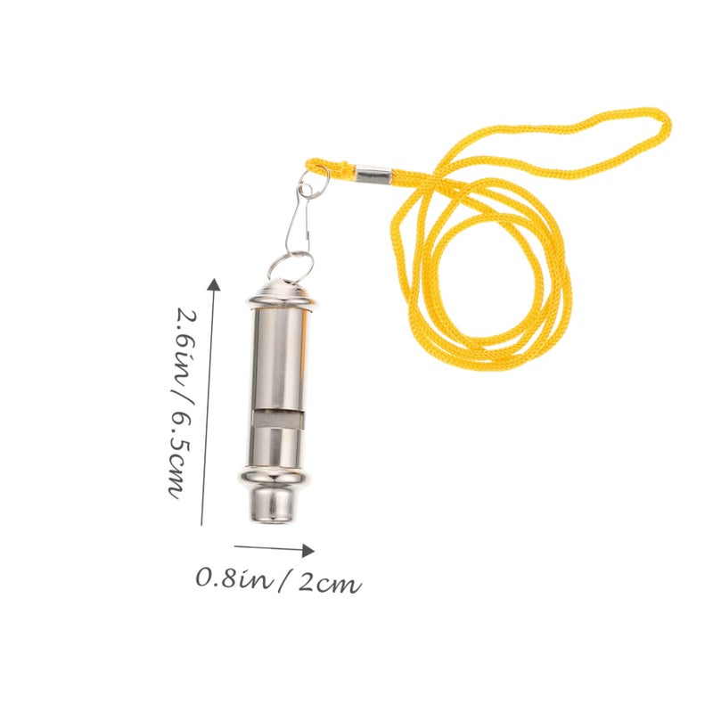 Stainless Steel Bird Whistle Loud Sound for Pigeon Training Portable Pet Parrot Accessory - Image 3