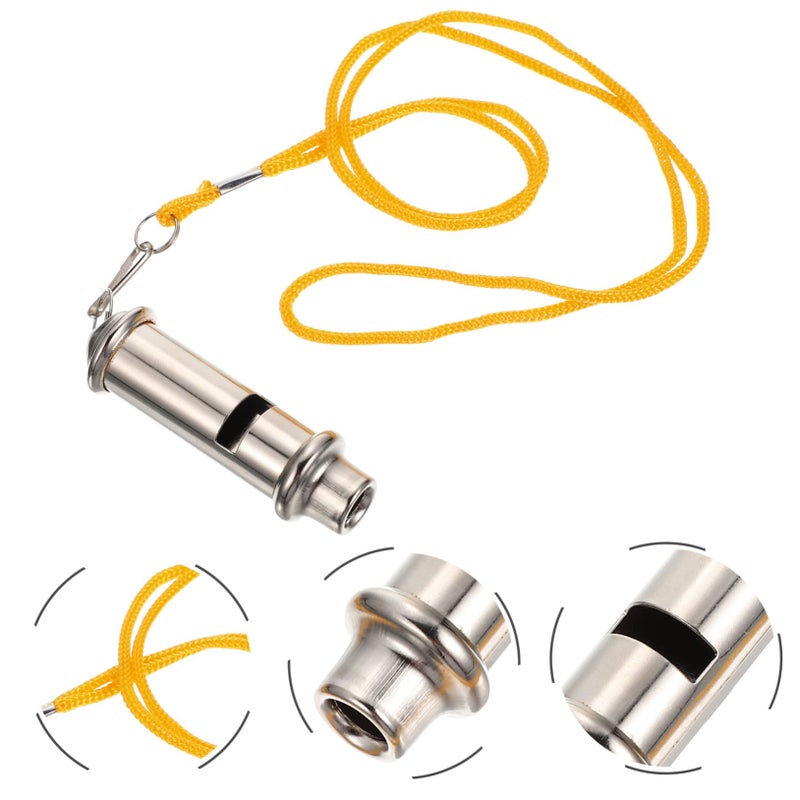 Stainless Steel Bird Whistle Loud Sound for Pigeon Training Portable Pet Parrot Accessory - Image 4