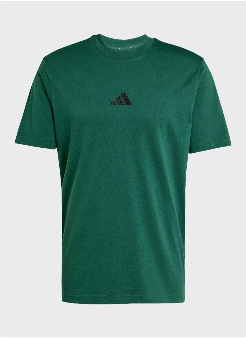 Adidas adidas tshirt & shorts combo