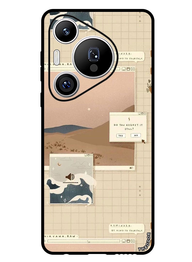 Theodor Protective Case Anti Scratch Shock Proof Bumper Cover For Huawei Pura 70 Asthetic - Image 1