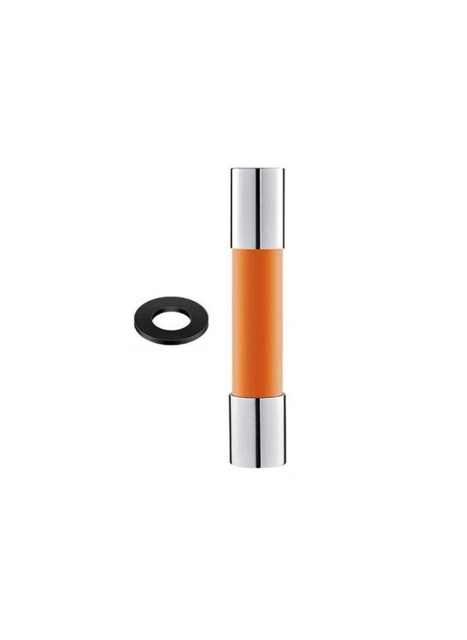 Thoraya - Faucet Extension Tubes Splashproof Flexible 360 Degrees Free Bending Faucet Lengthening Extender Universal G1/2 Interface Small 20cm / 7.9in - Image 1
