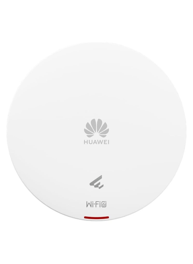 Huawei eKit - The Huawei eKitEngine AP361 is an indoor Wi-Fi 6 (802.11ax) access point designed to provide high-speed wireless connectivity for small to medium-sized enterprises. It operates simultaneously on both the 2.4 GHz and 5 GHz frequency bands, offering enhanced performance and coverage - Image 1